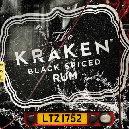 The Kraken Rum Buses Are On The Loose back of bus