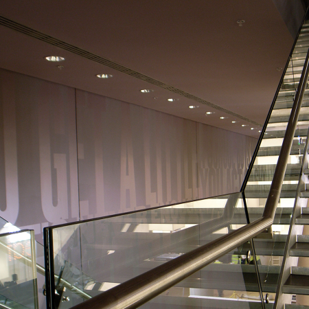The O2 Arena Architectural Graphics stairs 