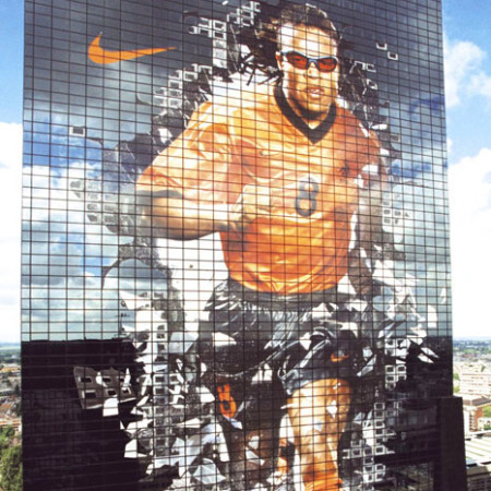 Nike Edgar Davids Building Wrap from front