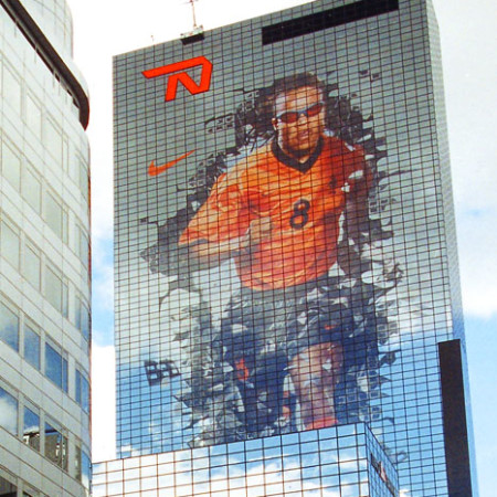 Nike Edgar Davids Building Wrap whole image