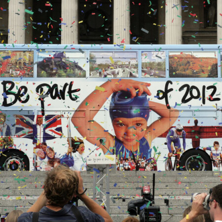 2012 Olympics Bus Wrap