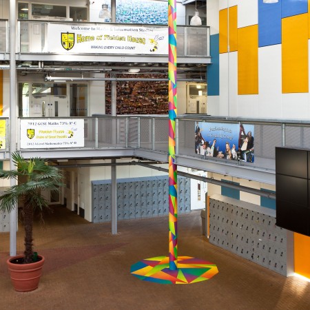 Floor Graphics at A School