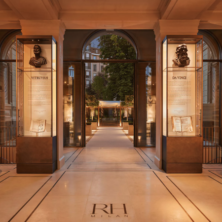 RH Milan Interior