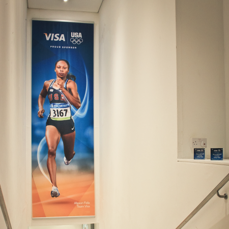 Visa, Graphics Worth Celebrating, wall print 