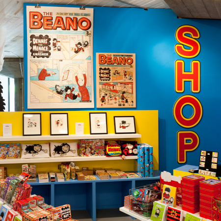 Beanotown gift shop printing