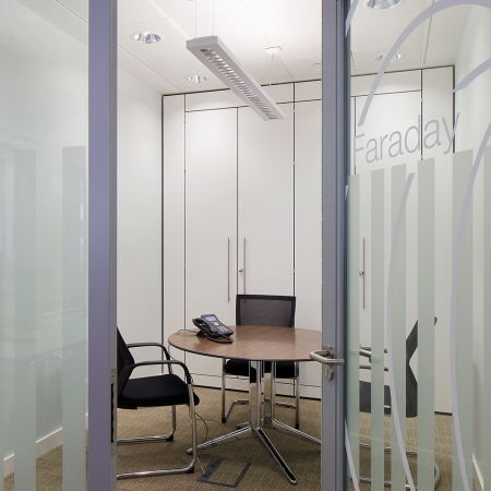 Curzon Street Office Graphics meeting room