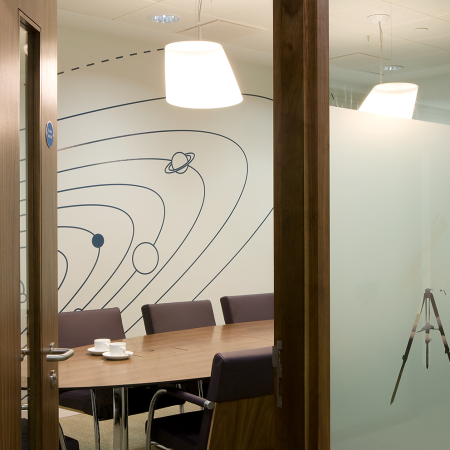 Curzon Street Office Graphics space