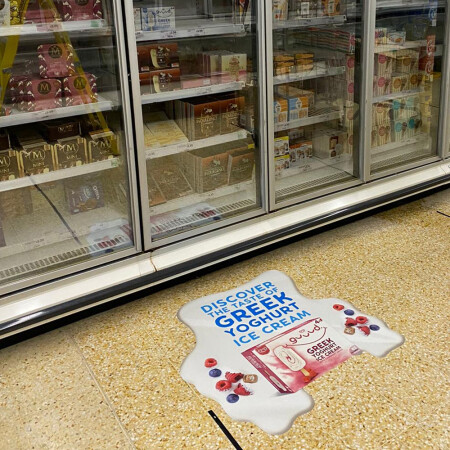 Sainsburys - Guud floor printing