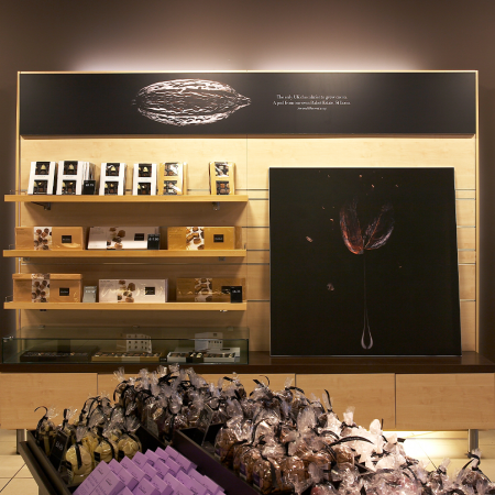 Hotel Chocolat Retail Graphics - inside