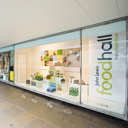 John Lewis Easter Displays windows foodhall