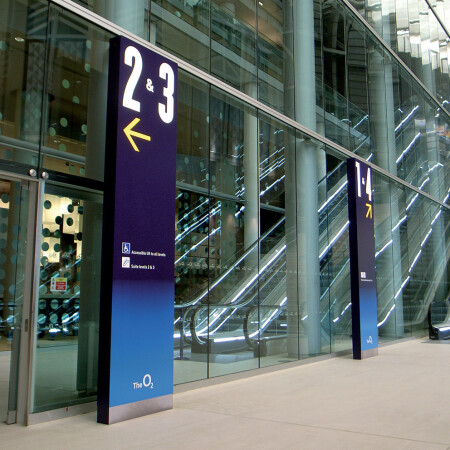 The O2 Arena Architectural Graphics outside
