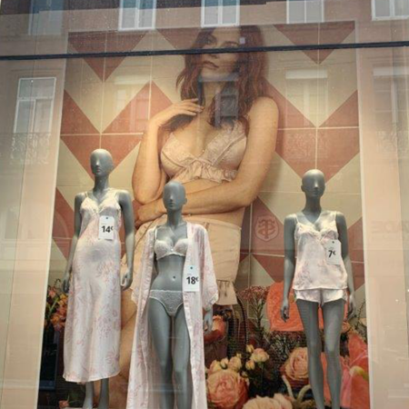 Primark Window Displays large printed image