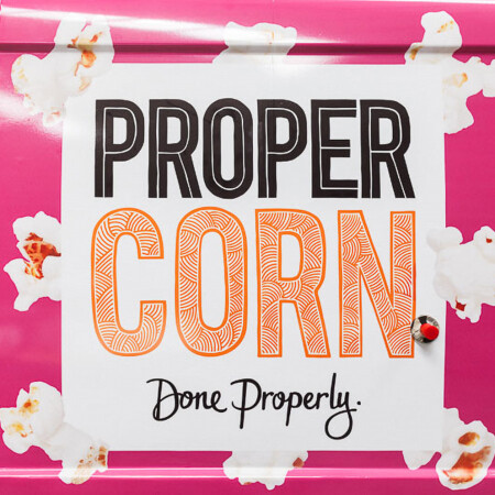 Propercorn Van Fleet Wraps logo printed high quality