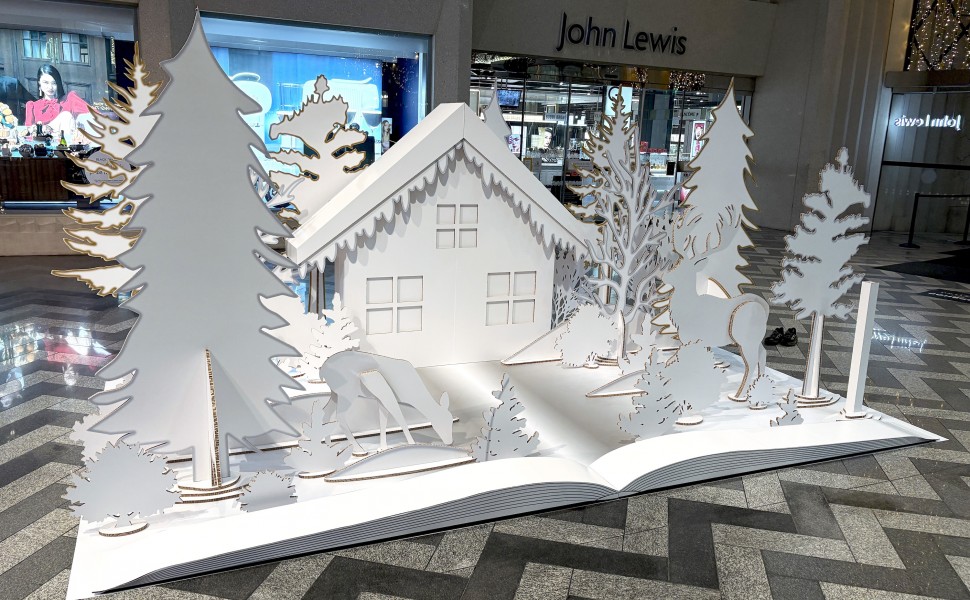 Winter Wonderland at Victoria Leeds Shopping Centre.