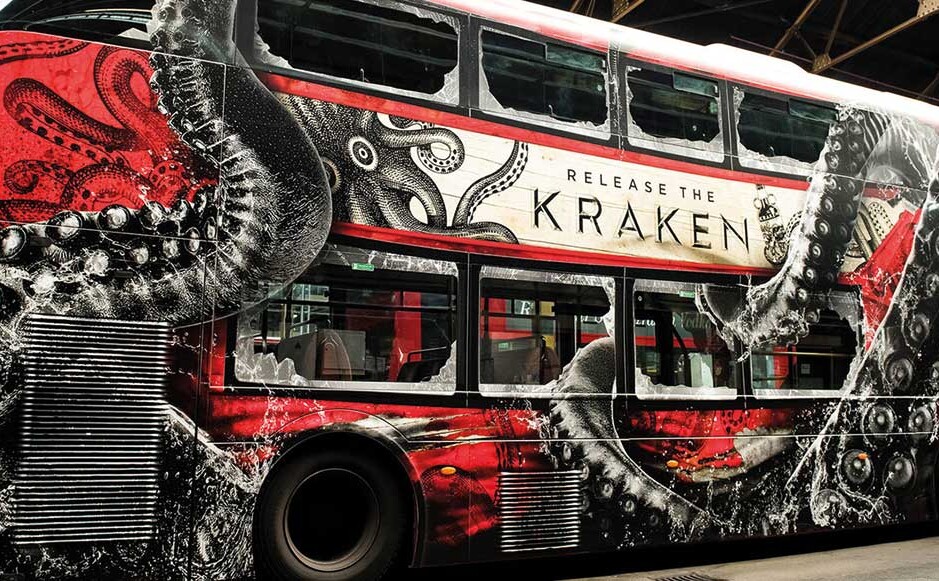 The Kraken Rum Buses Are On The Loose