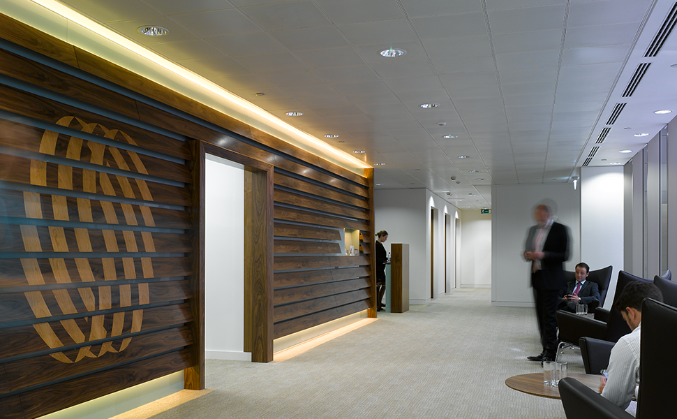 Curzon Street Office Graphics wood fascia