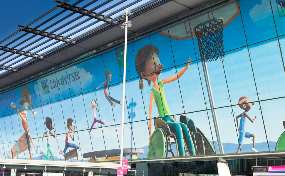 Stratford Station Building Wrap