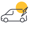70% of Fleet Vehicles Electric or Hybrid.
