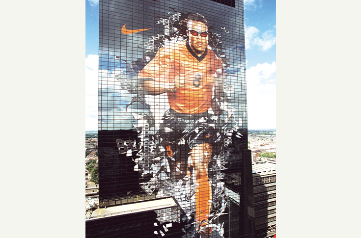 Building Wraps Nike Edgar Davids