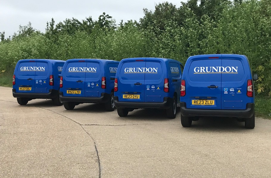 Grundon vehicles