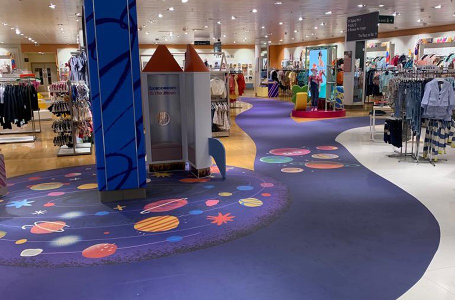 Floor graphics