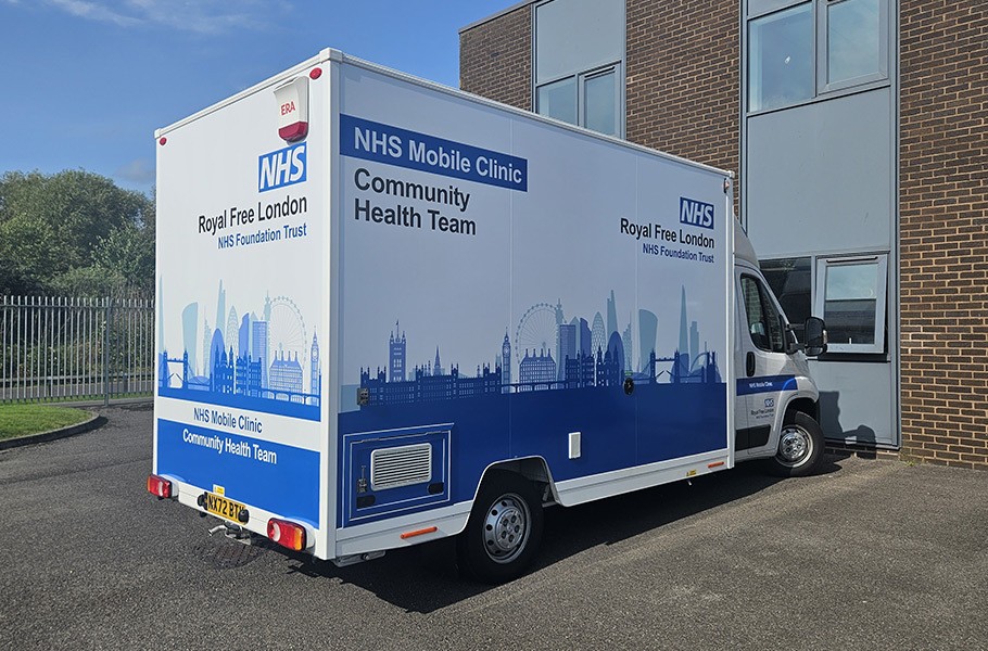 NHS mobile clinic