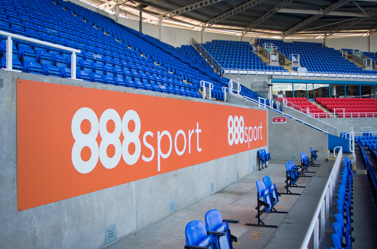 Stadium Branding reading 888