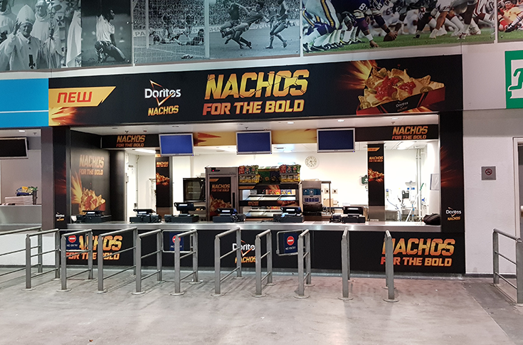 Stadium Branding doritos