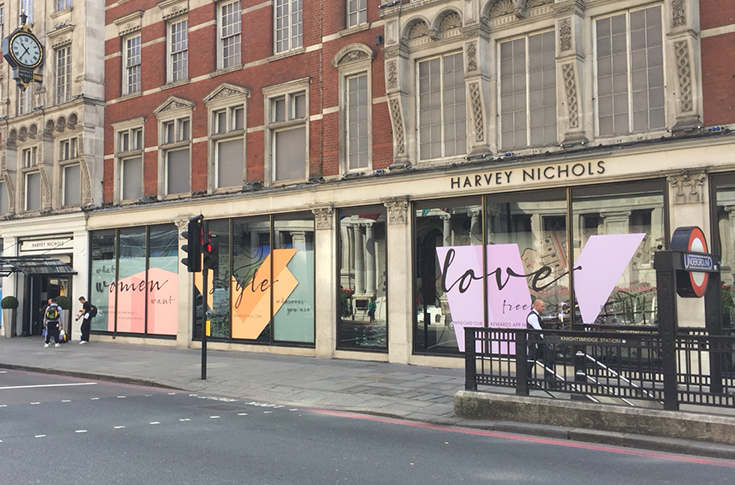 Window Displays Harvey Nichols